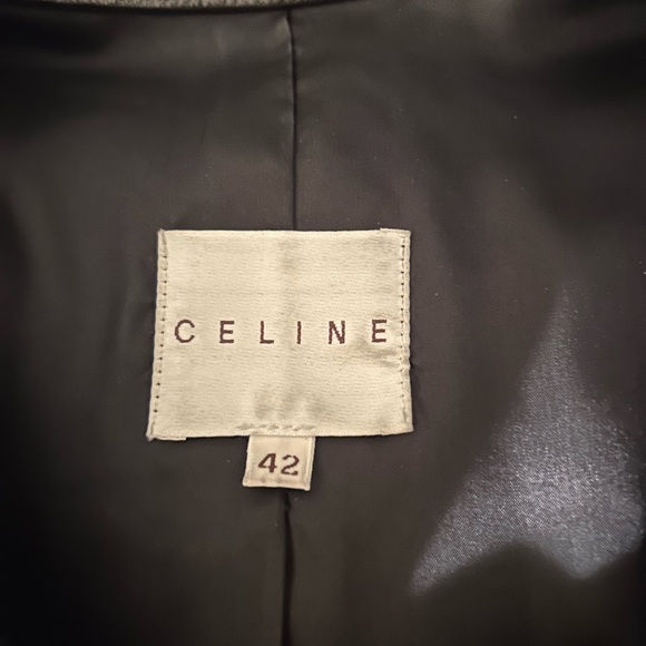 Celine Lambskin Leather Shirt - Picture 5 of 12